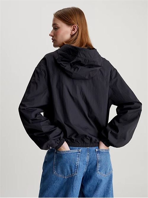 logo drawstring windbreaker CALVIN KLEIN JEANS | J20J223353BEH